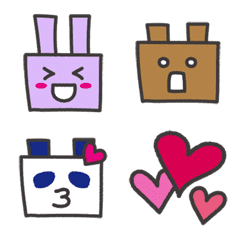 Square animal Emoji
