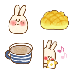 Rabbit"Bread and coffee"