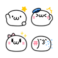 おとにゃの使いやすい☆表情セット - LINE絵文字 | LINE STORE