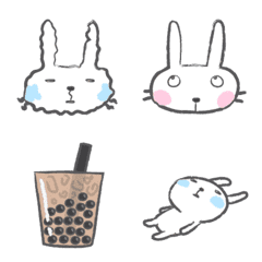 Rabbit Friends emoji v.1