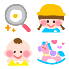 kawaii mother emoji
