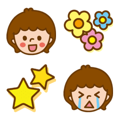 Cute girls emoji