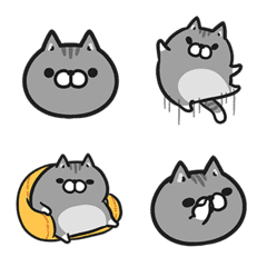 Plump cat Emoji