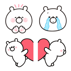 Girly Bear emoji