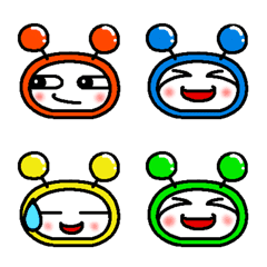 Colorful insect's emoji2!