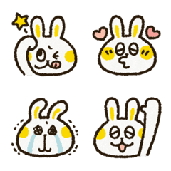 Charming rabbit 'Monsyuke'-Emoji-