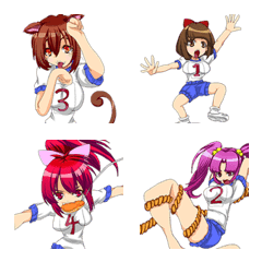 Monster girls' sports festival Emoji