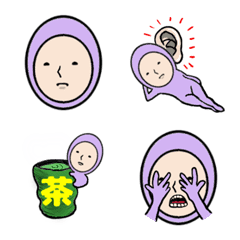 purple humans Emoji.