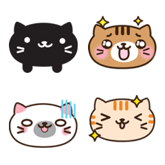 cute cats emoji