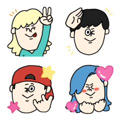 Emoji of fun pals
