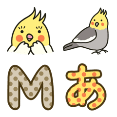 Cockatiel (Okameinko) Emoji