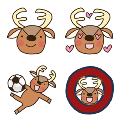 Deer that football loves. 