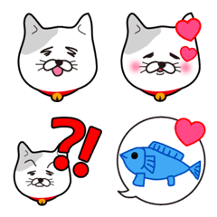 飼い猫のたまシリーズの絵文字【第一弾】