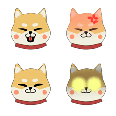 Cute Shiba Inu Emoticon