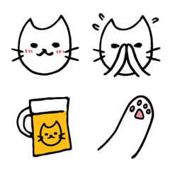 Simple cat Emoji