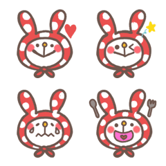 Azuki-chan of the rabbit hood
