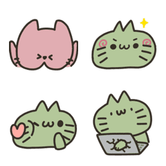 double green's cat emoji