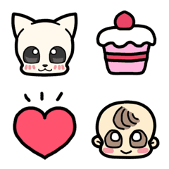 White MASHIRO Emoji