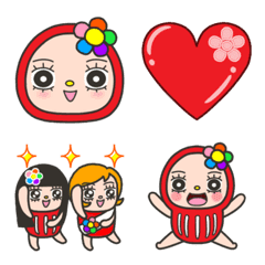 Princess Daruma Emoji