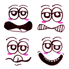 Cute funny emoji Vol.19