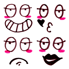 Cute funny emoji Vol.24