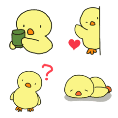 small eye bird Emoji