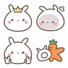 Cotton Rabbit Emoji