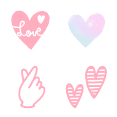 pink  heart emoji !!