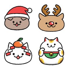 Winter cat Emoji