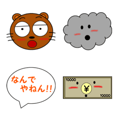 Emoticons such as Kansai dialect