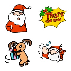 Emoji Of Merry Christmas Line Emoji Line Store