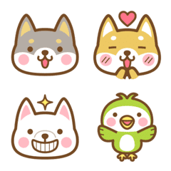 Shiba Dogs Simple Emoji