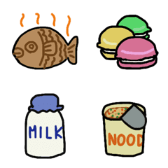 Many kinds of food
