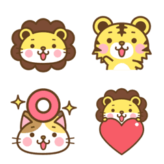 Lion Li-san Simple Emoji