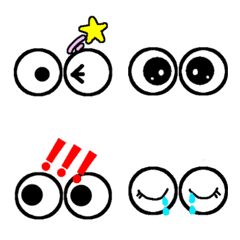 Cute eyeball Everyday (Emoji)