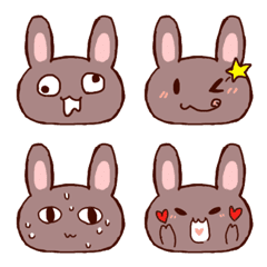 Little stupid rabbit's mood