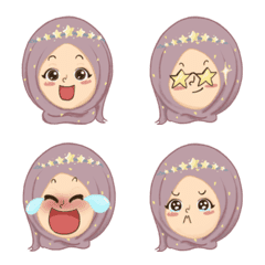 Twinkle Little Hijab Emoji