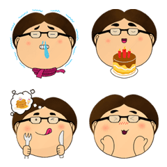 fat daily Expression sticker