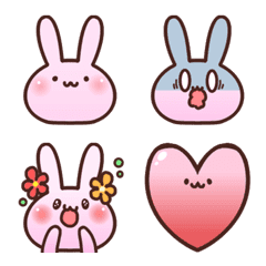 Somehow hard rabbit Emoji