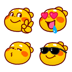 QooBee Agapi Emoji 01