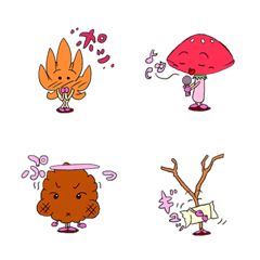 Autumn dolls emoji