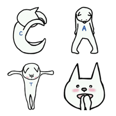 Cat exercise pictograph