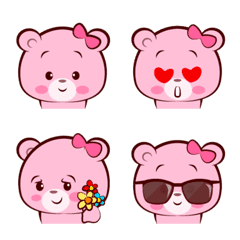 Pinky Bear Emoji