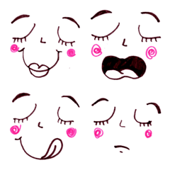 Cute funny emoji Vol.35