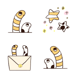 Spotted garden eel emoji