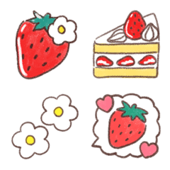 All strawberry Emoji.