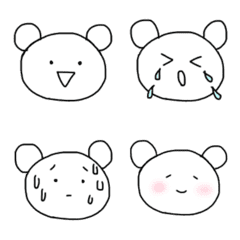 クマのぽコちゃん絵文字