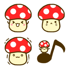 red mushroom Emoji