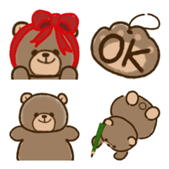 Hug Teddy Bear Emoji  
