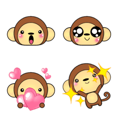 monkey"Yan-kun"Emoji1